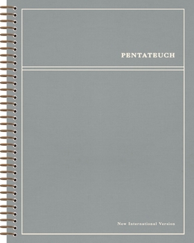 Niv, Journal the Word Bible, Single-Column, Spiral-Bound Edition, Pentateuch, Cloth Hardcover Spiral, Blue, Comfort Print: With Extra-Large Margins an