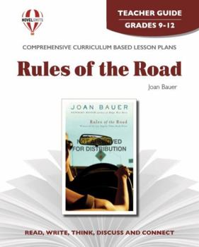 Paperback Rules of the Road - Teacher Guide by Novel Units Book