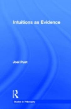 Hardcover Intuitions as Evidence Book