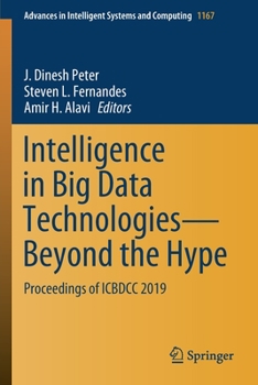 Paperback Intelligence in Big Data Technologies--Beyond the Hype: Proceedings of Icbdcc 2019 Book