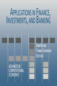 Paperback Applications in Finance, Investments, and Banking Book