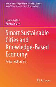 Hardcover Smart Sustainable Cities and Knowledge-Based Economy: Policy Implications Book