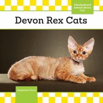 Library Binding Devon Rex Cats Book