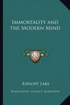 Paperback Immortality and the Modern Mind Book