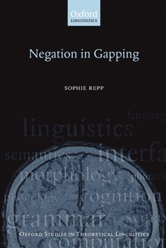 Paperback Negation in Gapping Book