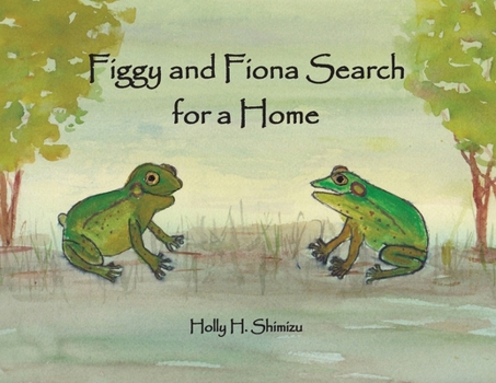 Paperback Figgy and Fiona Search for a Home [Large Print] Book
