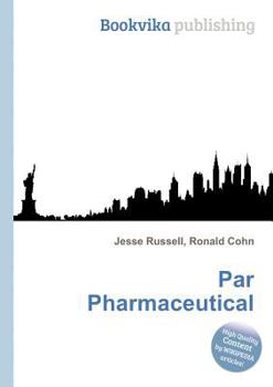 Paperback Par Pharmaceutical Book