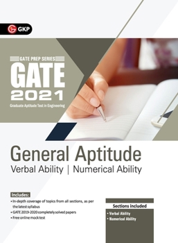 Paperback GATE 2021 - Guide - General Aptitude Book