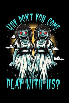 Why dont you come play with us: KALENDER 2020/2021 mit Monatsplaner/Wochenansicht mit Notizen und Aufgaben Feld!  Für Neujahresvorsätze Halloween ... I Geschenk für Horror Grusel Zombie