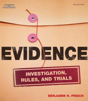 Paperback Evidence: Investigation, Rules and Trials Book