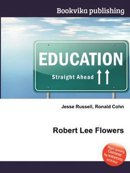 Paperback Robert Lee Flowers Book