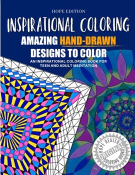 Paperback Inspirational Coloring - Hope Edition: Adult Coloring Book