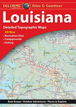 Mass Market Paperback Delorme Atlas & Gazetteer: Louisiana Book