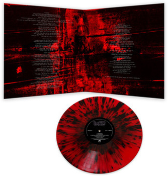 Vinyl Waiting   Red/Black Splatter Book