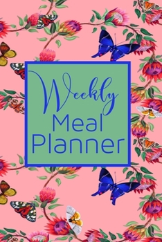 Paperback Weekly Meal Planner: Menu Planning and Shopping List Book