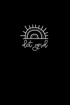 Dot Grid: 6x9 DOT GRID Journal With Black Pages For Use With Gel Pens | Reverse Color Journal | Blackout Journal