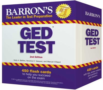 Cards GED Test Flash Cards: 450 Flash Cards to Help You Achieve a Higher Score Book