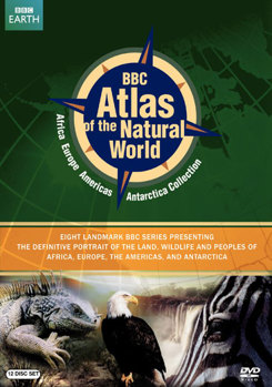 DVD BBC Atlas of the Natural World Collection Book