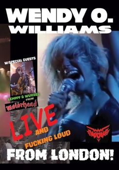 DVD Wendy O. Williams: Live From London Book