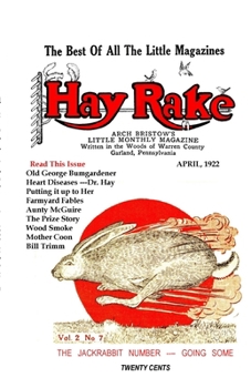 Paperback Hay Rake, V2 N7, April 1922 Book