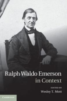 Hardcover Ralph Waldo Emerson in Context Book