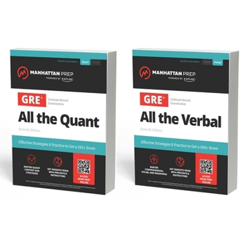 Paperback All the GRE: Effective Strategies & Practice from 99th Percentile Instructors Book
