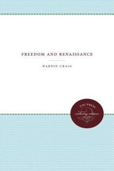 Paperback Freedom and Renaissance Book