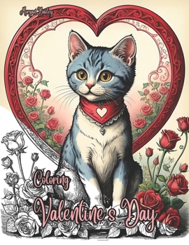 Paperback Coloring Valentine's Day Book