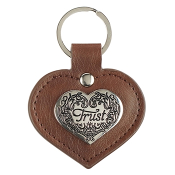 Misc. Supplies Keyring Trust Heart Book