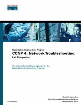 Paperback CCNP 4: Troubleshooting Lab Companion Book