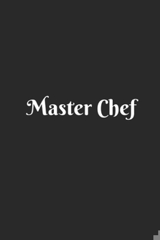 Paperback Master Chef Book