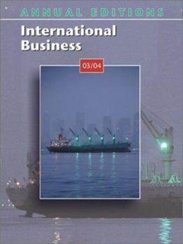 Paperback Annual Editions: International Business 03/04 Book