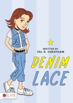 Paperback Denim Lace Book