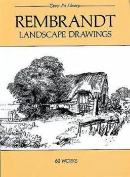 Paperback Rembrandt Landscape Drawings Book