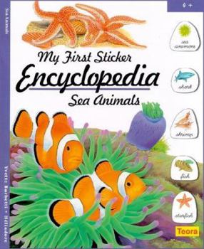 Paperback Sea Animals [With Stickers] Book