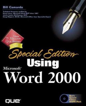 Paperback Special Edition Using Microsoft Word 2000 [With *] Book