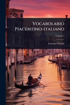 Paperback Vocabolario Piacentino-italiano Book