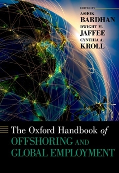 Hardcover Oxford Handbook of Offshoring and Global Employment Book