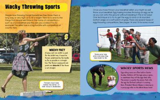 Paperback Wacky Throwing Sports Book