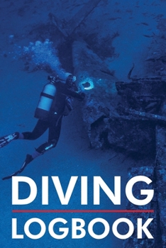 Paperback Diving Logbook: Scuba Diving Log Book to Log your Dives Book