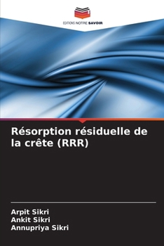 Paperback Résorption résiduelle de la crête (RRR) [French] Book