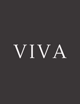 Paperback Viva: A Decorative Book - Perfect for Coffee Tables, Bookshelves, Interior Design & Home Staging Book