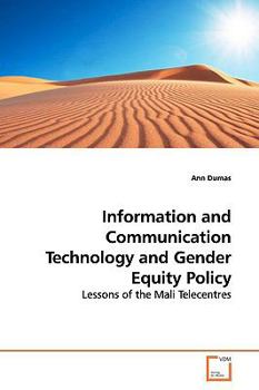 Paperback Information and Communication Technology and Gender Equity Policy Book