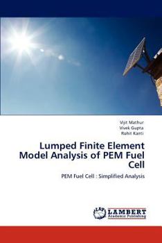 Lumped Finite Element Model Analysis of PEM Fuel Cell: PEM Fuel Cell : Simplified Analysis