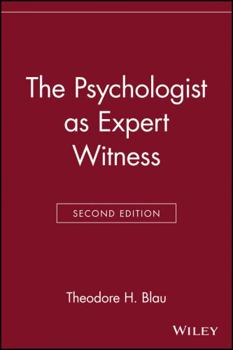Paperback The Psychologist as Expert Witness Book
