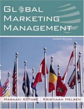 Paperback Global Marketing Management [With Password/Global Marketing Mgmt System On-Line] Book