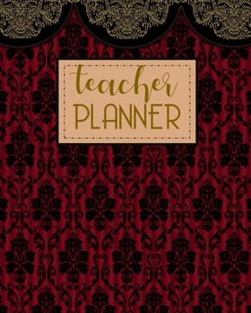 Paperback Teacher Planner: 11 Months Teacher Lesson Planner, 8x10 inch Book