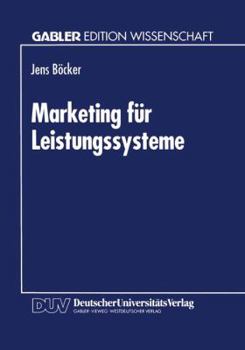Paperback Marketing Für Leistungssysteme [German] Book