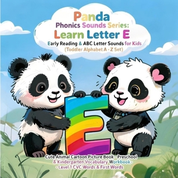 Paperback Panda Phonics: Bam & Lumi's Alphabet Adventure: Explore the Sounds of letter E Book