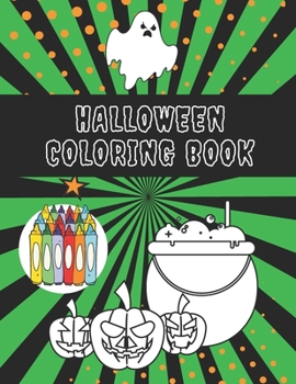 Paperback Halloween Coloring Book: Books for Kids Adult Horror Gifts Book